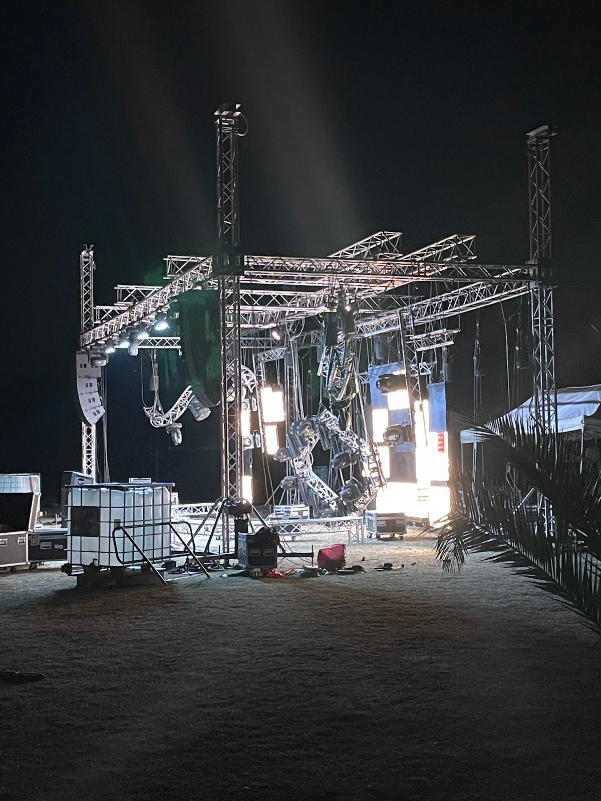 Réparation du matos cassé au WEI