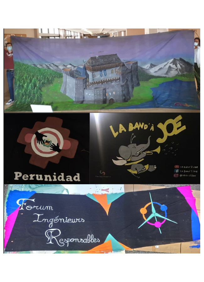 Prêt de matériel aux associations du campus pour la réalisation de tentures