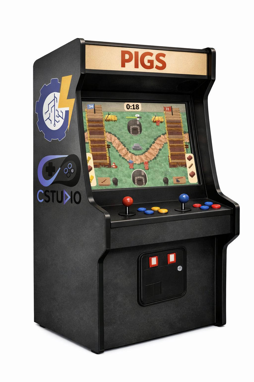 Borne d'arcade CStudio x ClubTech