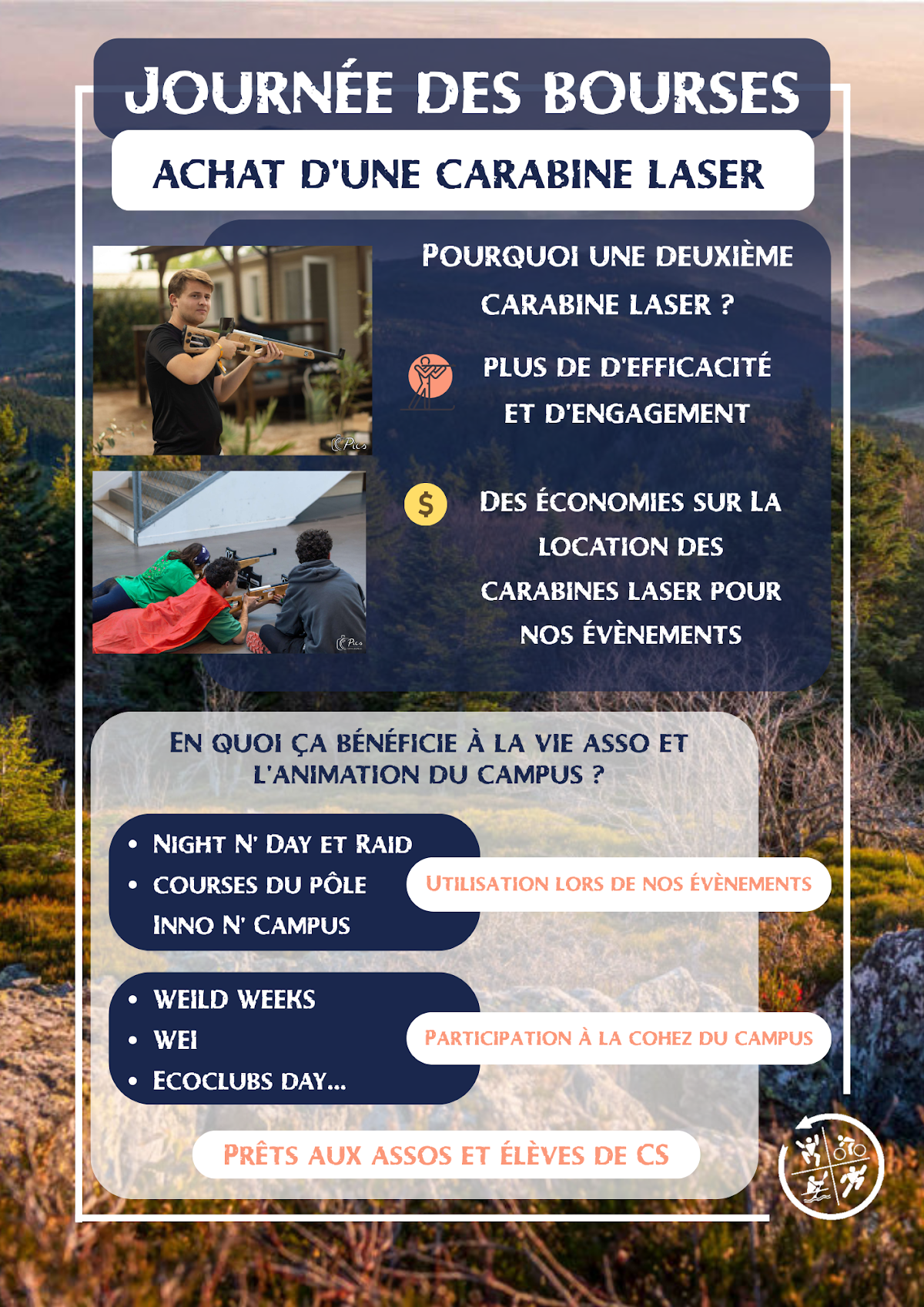 Achat d'une carabine laser